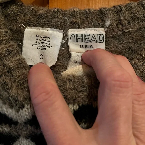 Head woman’s Vintage Ski Sweater - Crewnevk - Picture 2 of 9